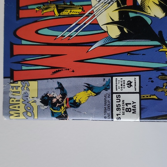 Marvel Comics May 1994 Wolverine #81 Comic - Picture 2 of 4